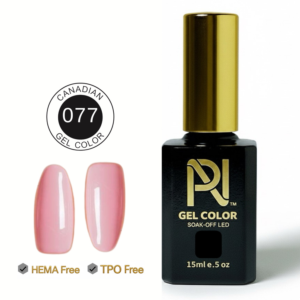 077 • GEL COLOR • HEMA FREE & TPO FREE