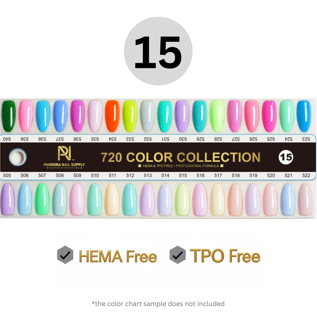 514 • GEL COLOR • HEMA FREE & TPO FREE
