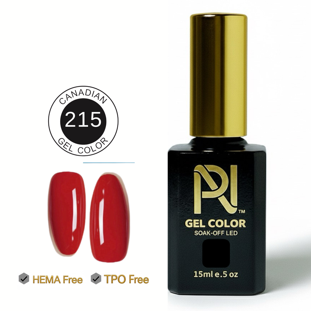 215 • GEL COLOR • HEMA FREE & TPO FREE