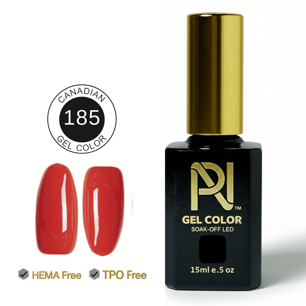 185 • GEL COLOR • HEMA FREE & TPO FREE