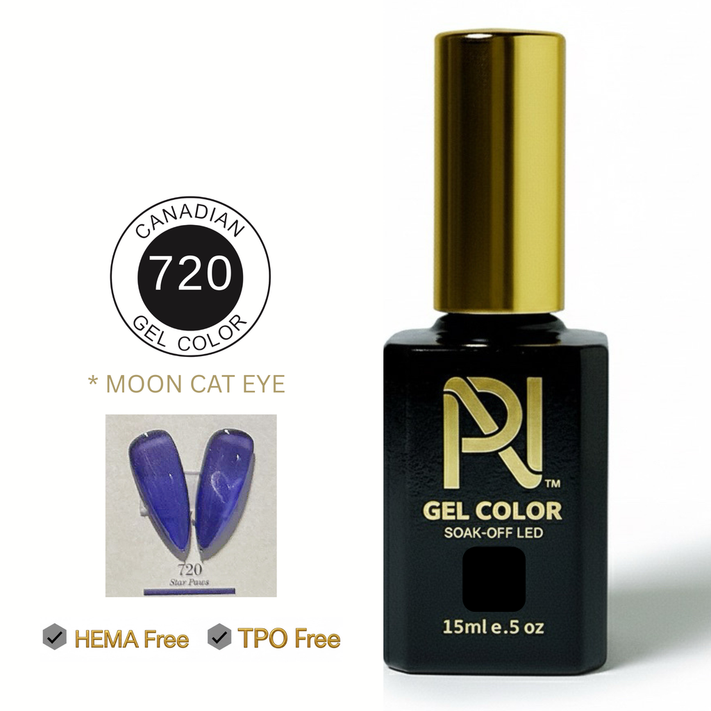 720 • MOON CAT EYE • GEL COLOR • HEMA FREE & TPO FREE