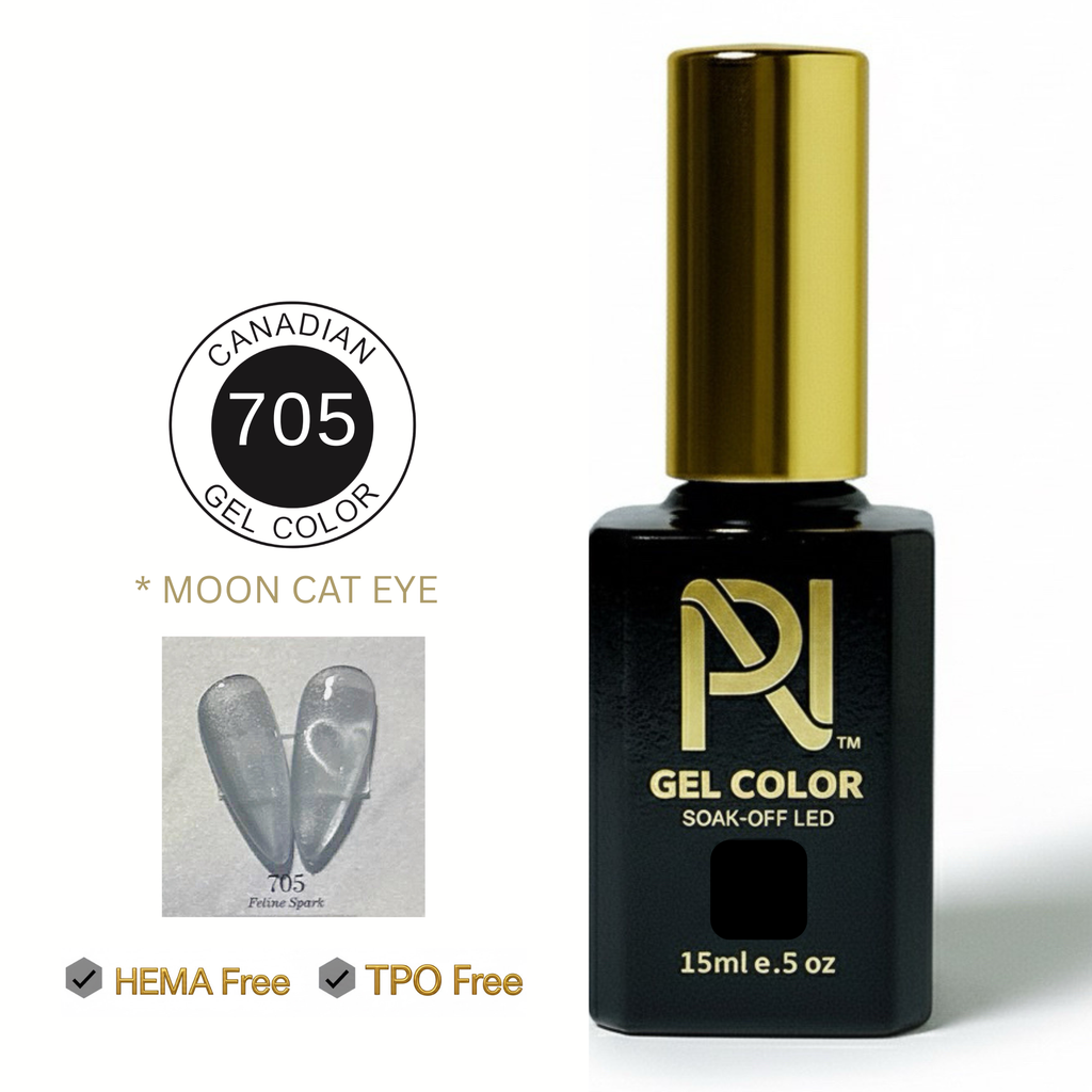 705 • MOON CAT EYE • GEL COLOR • HEMA FREE & TPO FREE
