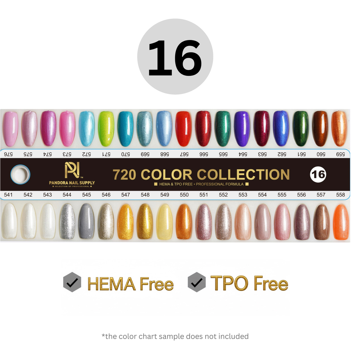 36 COLORS • in • COLLECTION 16