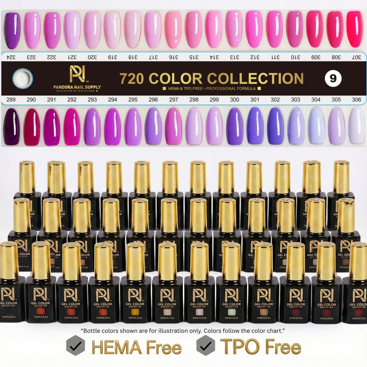 36 COLORS • in • COLLECTION 9
