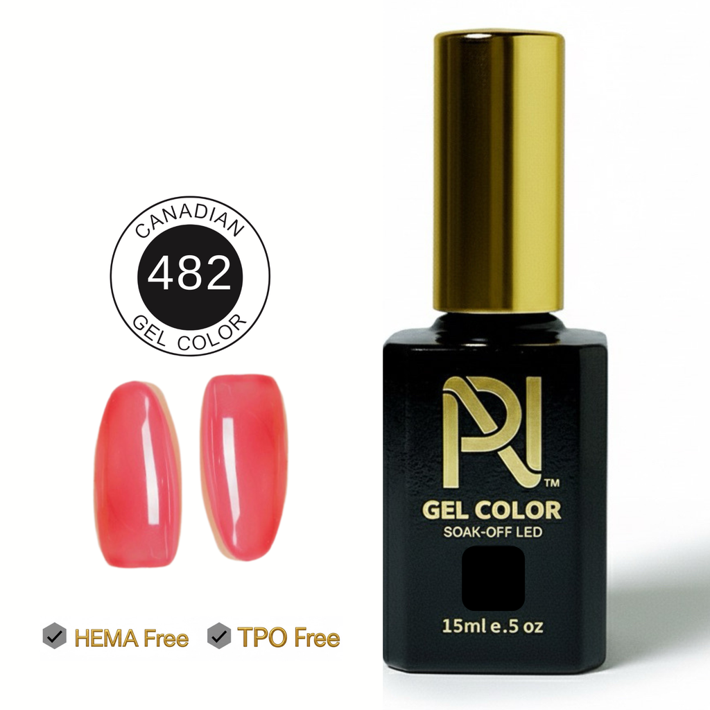 482 • GEL COLOR • HEMA FREE & TPO FREE