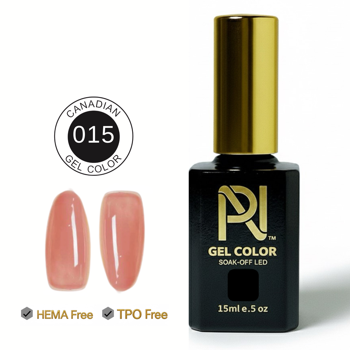 015 • GEL COLOR • HEMA FREE & TPO FREE