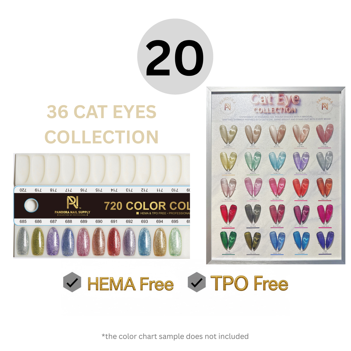 720 GEL COLOR • COLLECTION • HEMA - FREE