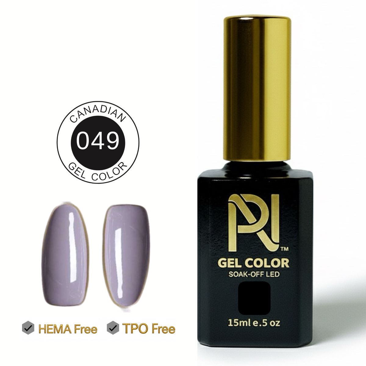 049 • GEL COLOR • HEMA FREE & TPO FREE