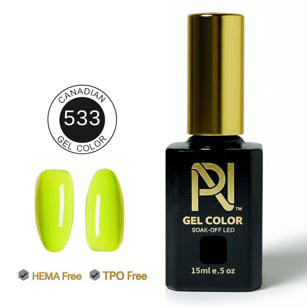 533 • GEL COLOR • HEMA FREE & TPO FREE