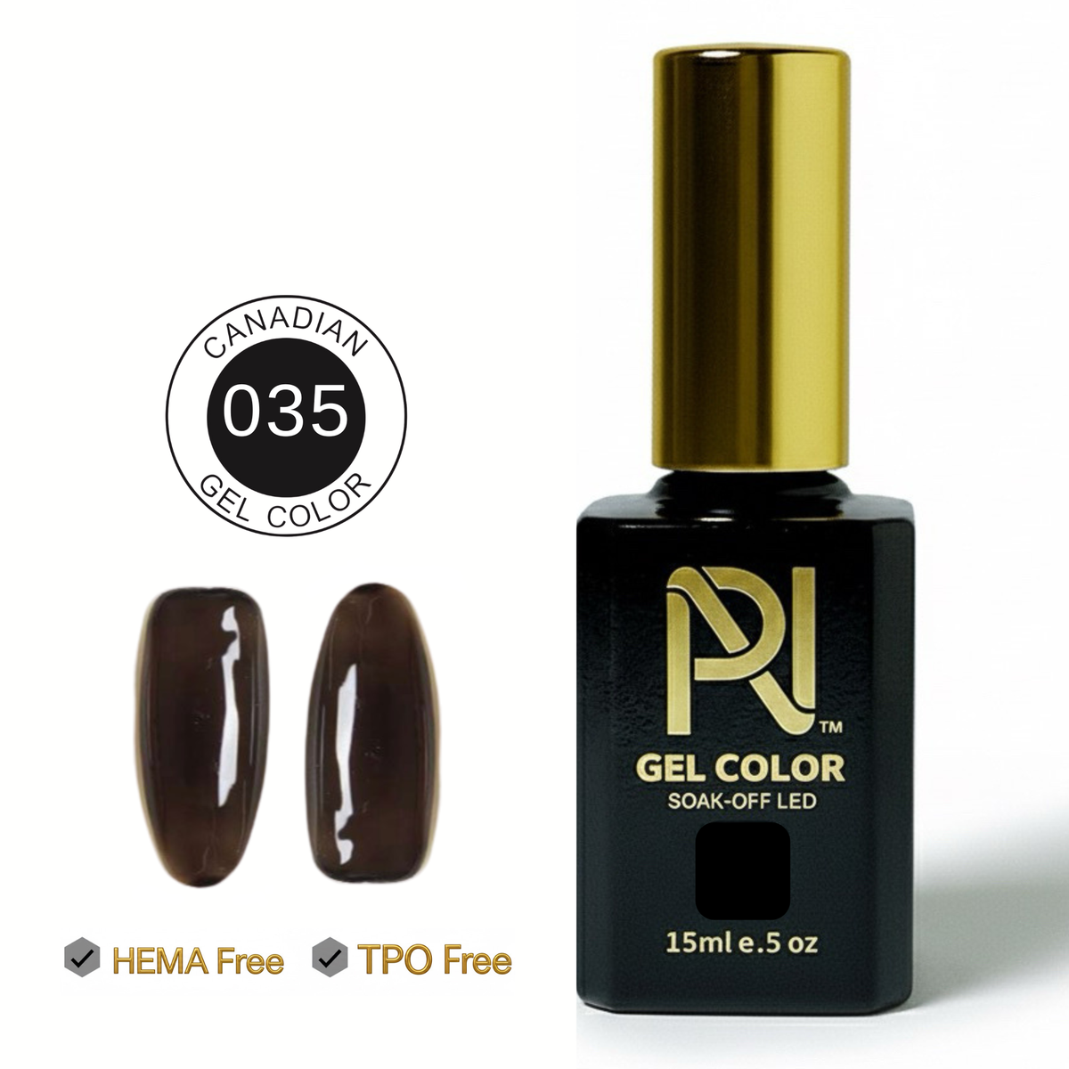 035 • GEL COLOR • HEMA FREE & TPO FREE
