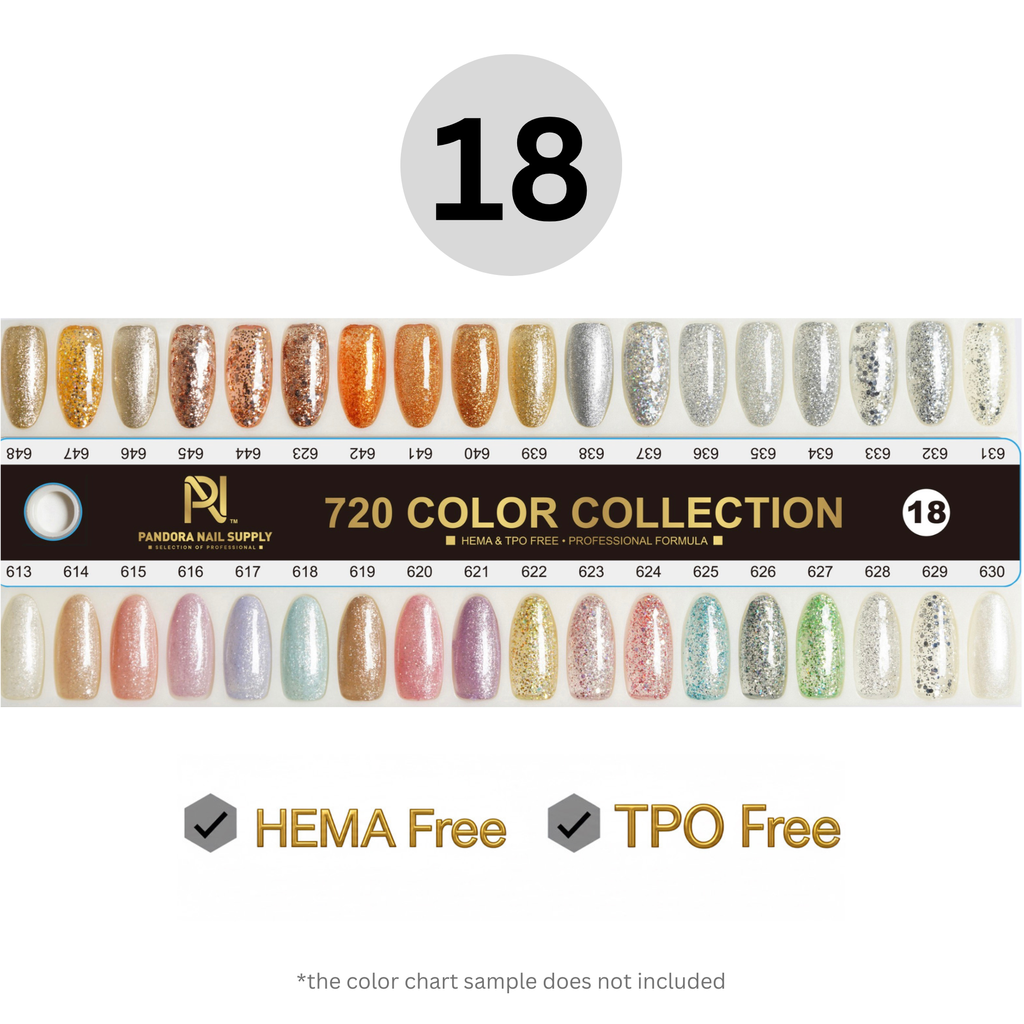 36 COLORS • in • COLLECTION 18