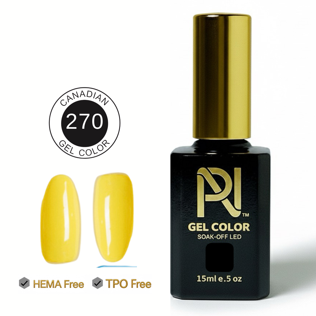 270 • GEL COLOR • HEMA FREE & TPO FREE