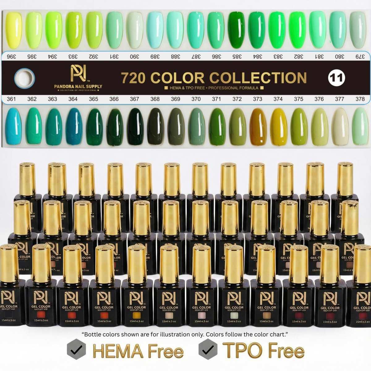 36 COLORS • in • COLLECTION 11