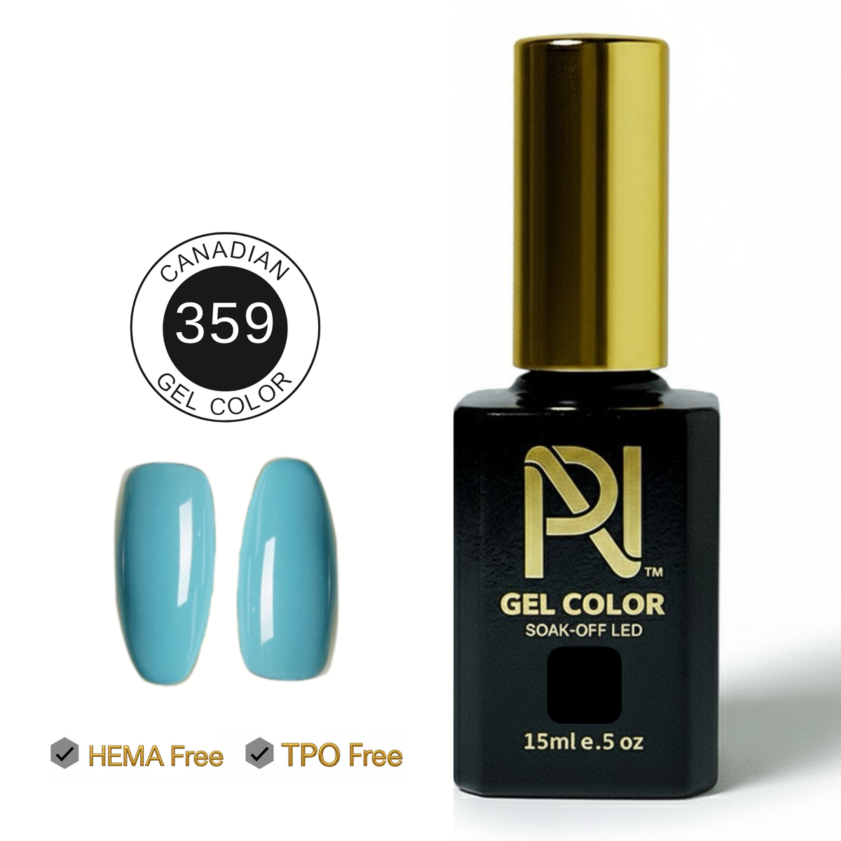 359 • GEL COLOR • HEMA FREE & TPO FREE