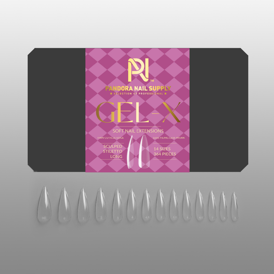 GEL X • TIPS BOX 602 PCS • 21 STYLE OPTIONS
