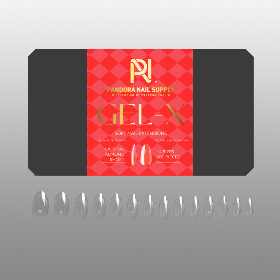 GEL X • TIPS BOX 602 PCS • 21 STYLE OPTIONS