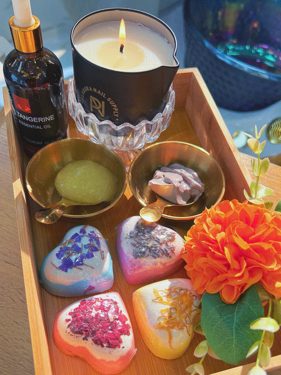 MASSAGE OIL CANDLE • LEMONGRASS & SAGE • 170G
