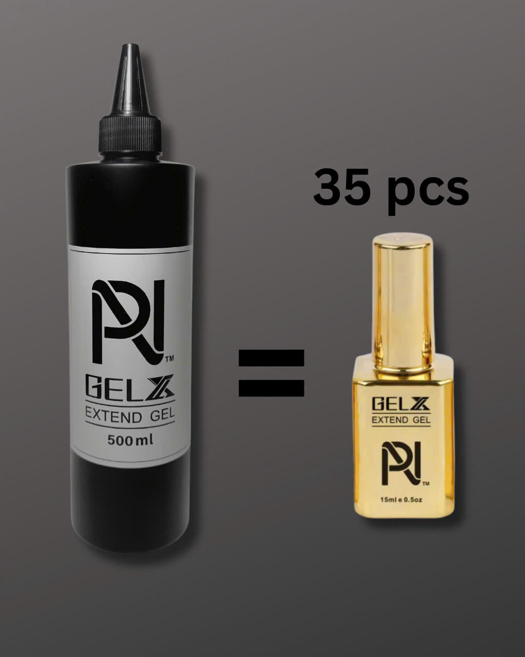 REFILL BOTTLE • GEL X • 500ML • EXTEND GEL
